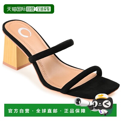 自营 Journee Collection 女式 Tru 舒适泡沫 Henrietta 高跟鞋 -