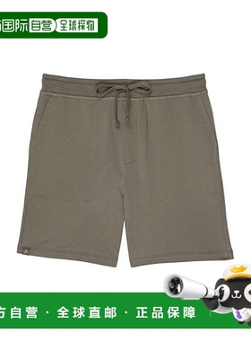 自营Kids Barefoot Dreams Shorts Olive Branch  Cotton Drawstr