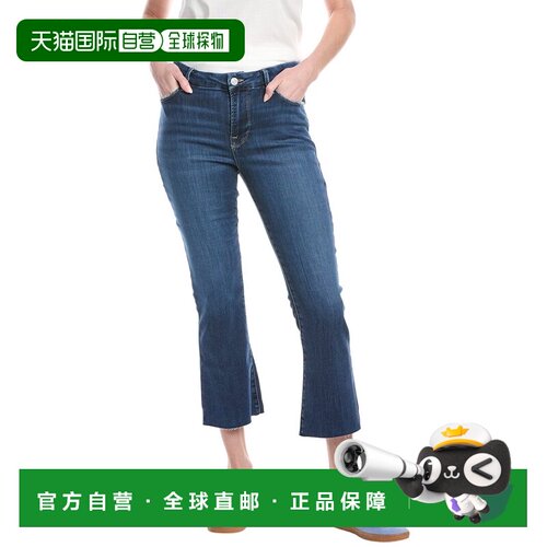 自营FRAME Denim Le Crop  Mini Boot Jean - blue 美国奥莱直发