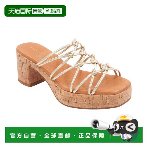 自营Andre Assous Camryn Sandal - Platino 美国奥莱直发凉鞋