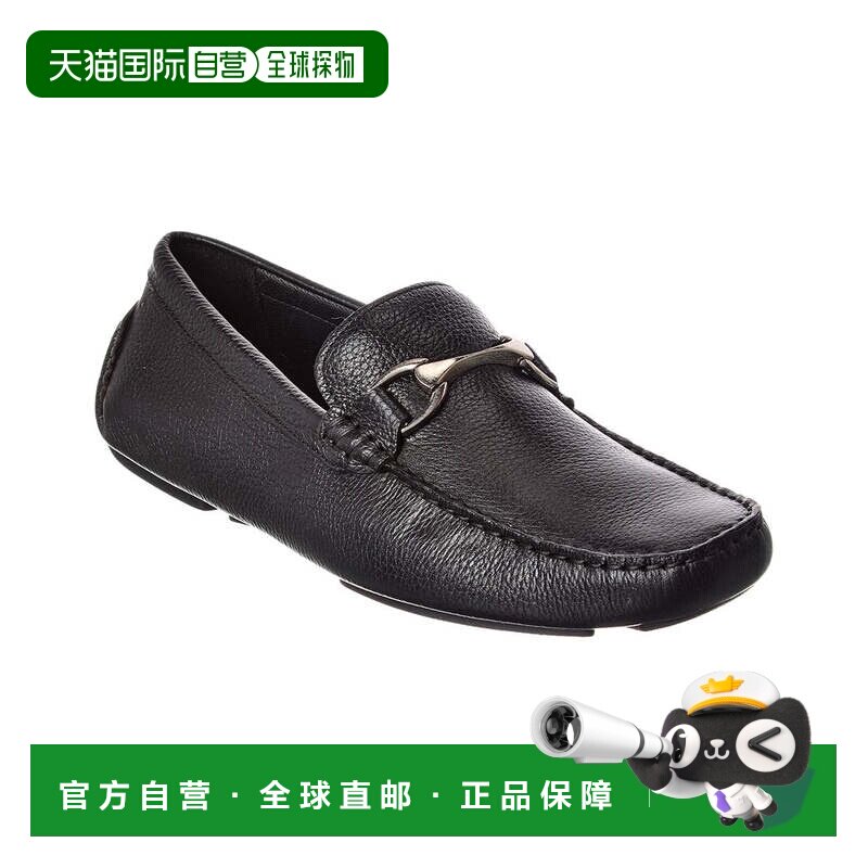 自营Donald Pliner Vitali皮革驱动器-黑色 美国奥莱直发