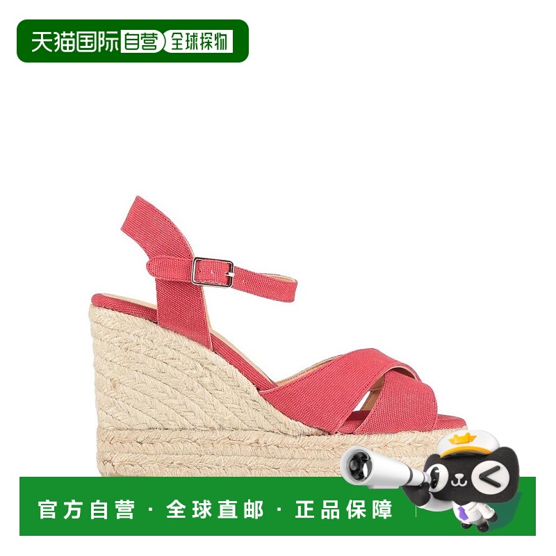 【美国直邮】castaner 女士 时尚休闲鞋高跟鞋草编鞋正品休闲百搭