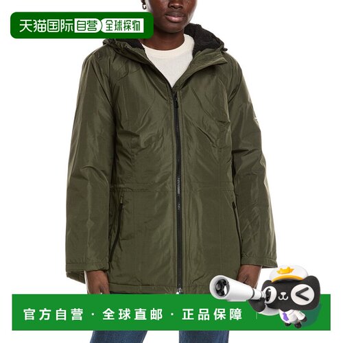 自营London Fog Medium Rain Coat - green 美国奥莱直发外套