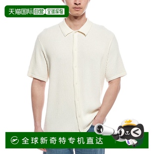 美国奥莱 自营for 白色 the 直发 republic共和国罗纹Polo衫