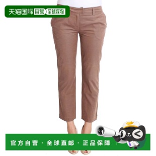 Corduroys Cropped National brown Pants Women 自营Costume