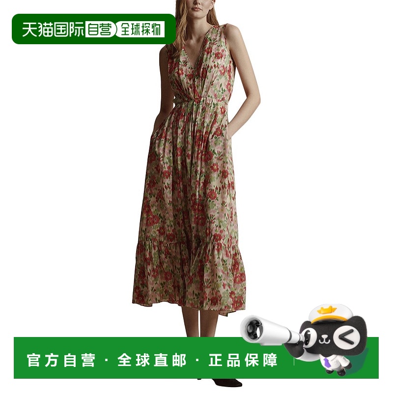 自营 Adam Lippes滨海丝绸连衣裙-绿色 美国奥莱直发