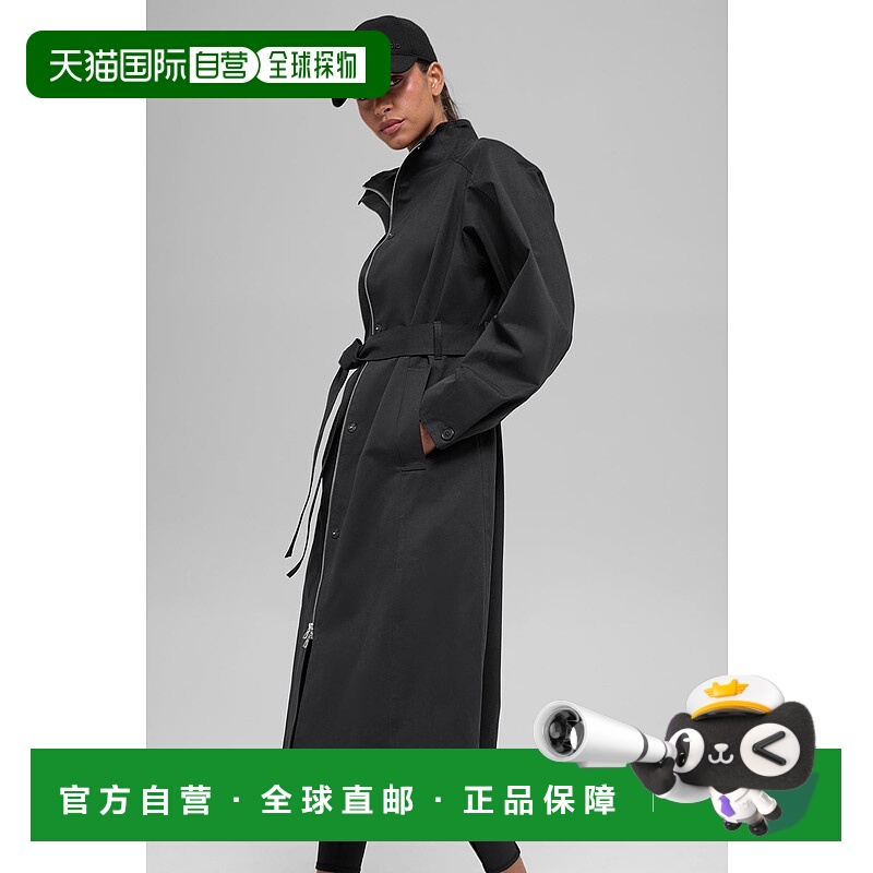 美国直邮Alo Yoga 旅程系列风衣 - 黑色