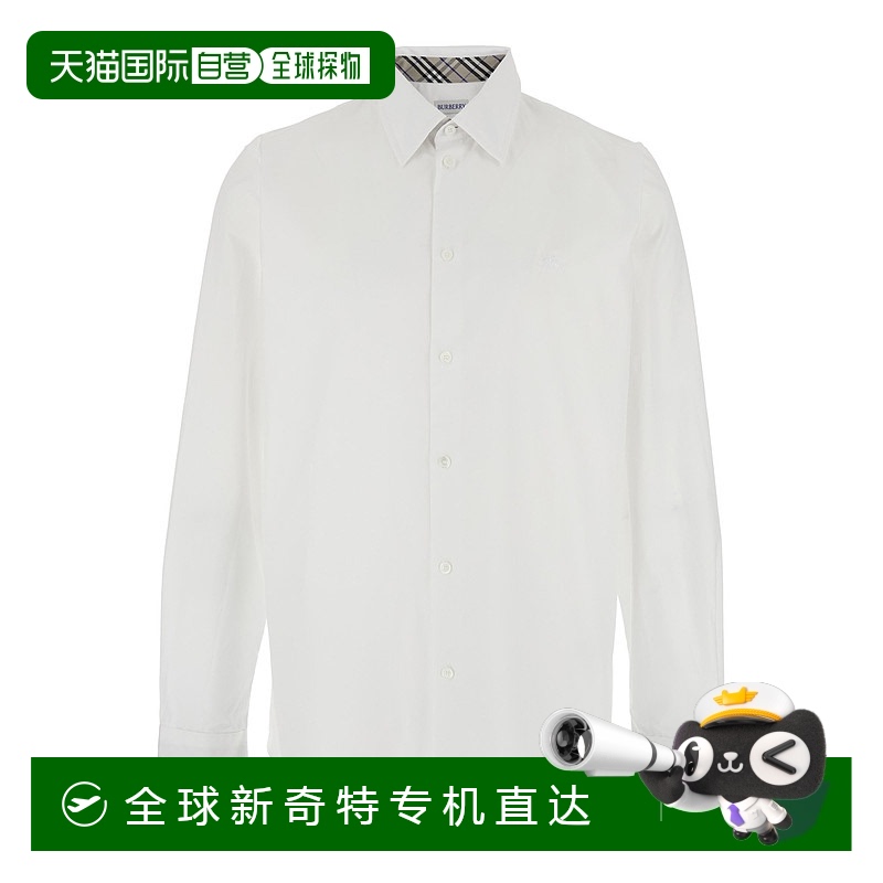 1h可退 香港直邮潮奢 Burberry 巴宝莉 男士 長袖扣襯衫 8103938