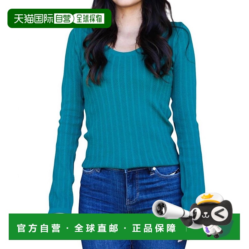 1h可退 【美国直邮】scala 女士 毛衣牛仔裤上衣针织衫