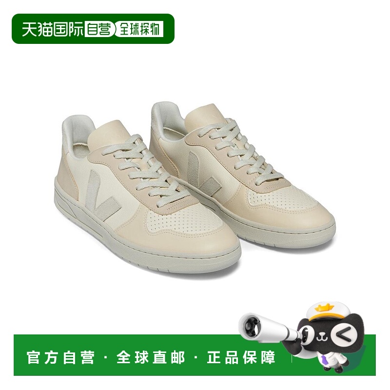 1h可退 【美国直邮】VEJA女士休闲鞋圆头运动真皮潮流时尚 透气百