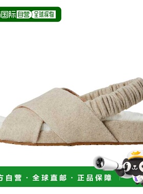 自营Cole Haan Mojave Crisscross Sandal Oatmeal Wool  W27263