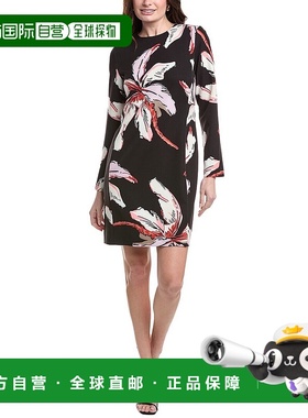 自营 Marella Bondeno迷你连衣裙-黑色 美国奥莱直发