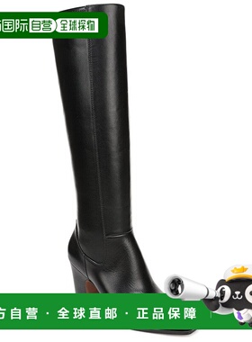 自营Franco Sarto L-Jonie Leather Bootie - black 美国奥莱直发