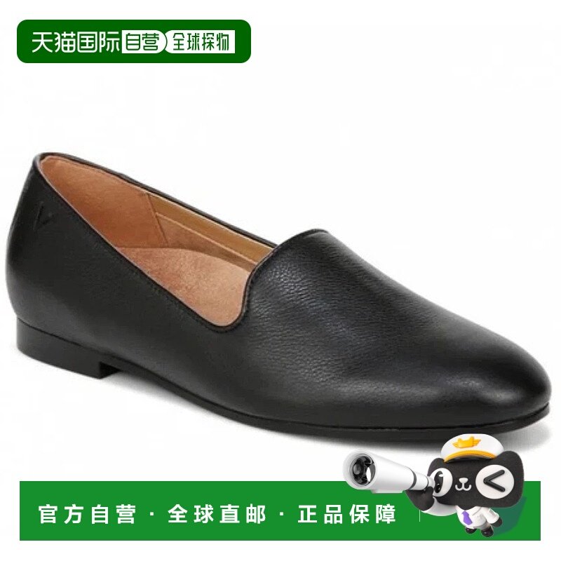 自营Vionic Willa II H7712LC005 Loafer Womens Black Leather S