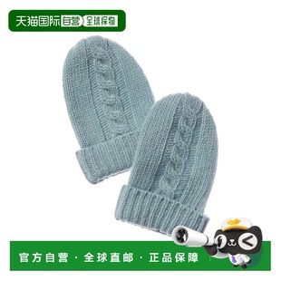 自营Portolano Cashmere Mittens - blue 美国奥莱直发