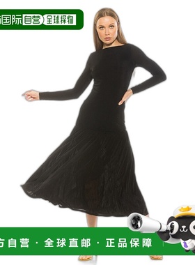 自营 alexia admorKhaite 连衣裙 - 黑色 美国奥莱直发