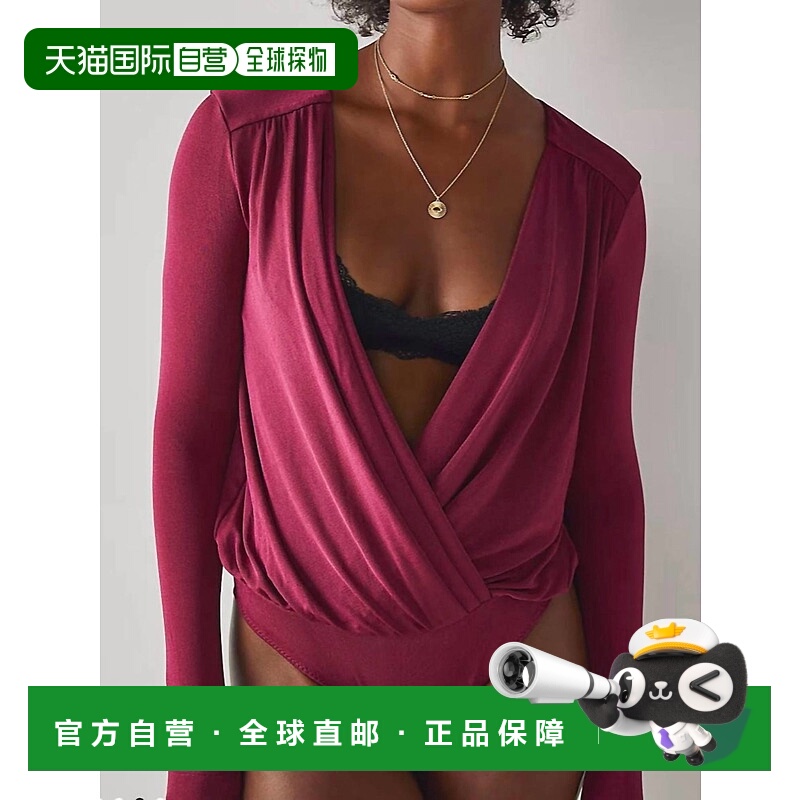 自营 free peopleTurnt 深粉色紧身衣 - 深粉色 美国奥莱直发