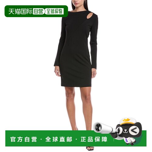 自营 Marella Radica针织连衣裙-黑色 美国奥莱直发包臀裙性感