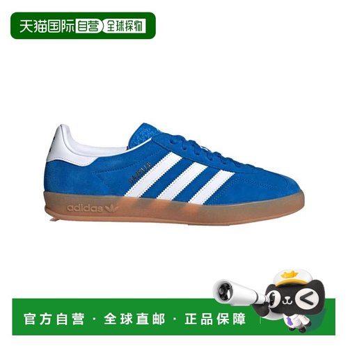 自营adidas阿迪达斯瞪羚室内蓝鸟/鞋白色/口香糖2 JI2061男式-蓝