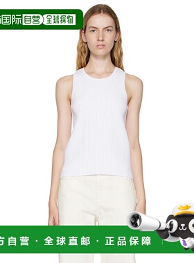 1h可退 【美国直邮】we11doneWe11done|白色露背背心