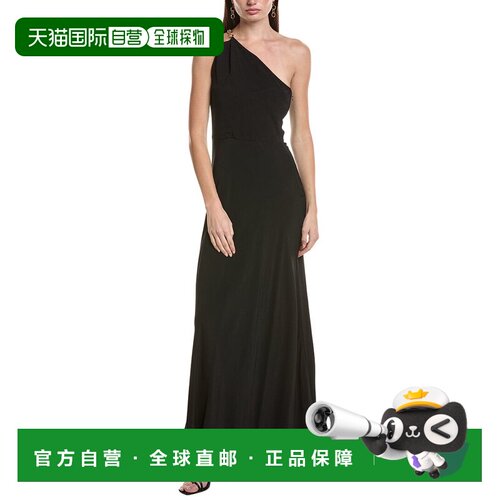 自营ba&sh Finn Maxi Dress - black 美国奥莱直发连衣裙吊带