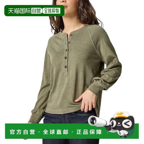 自营Lilla P Henley衬衫-绿色 上衣美国直发奥莱