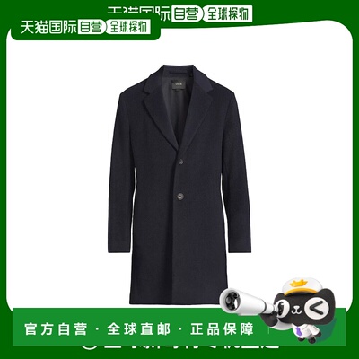 【美国直邮】Vince Notch Lapel Wool Blend Coat 男装毛呢大衣