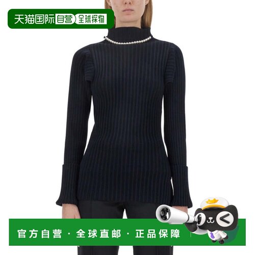 自营philosophy di lorenzo serafiniRibbed Stretch Knit Top -