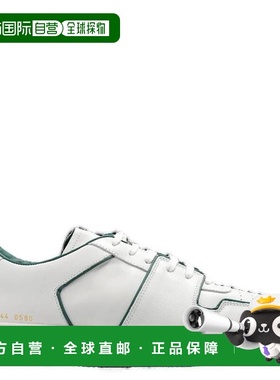 自营 common projects常见项目几十年低帮运动鞋-白色/绿色 美国
