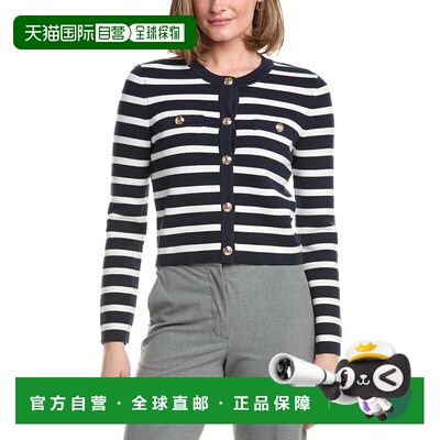 自营Brooks Brothers Sweater Jacket - navy 美国奥莱直发毛衣