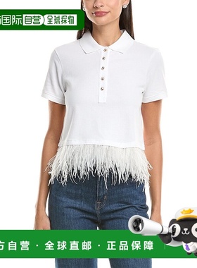 自营cinq a sept五到七个统治黑桃顶-白色 美国奥莱直发上衣