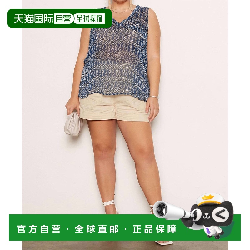 自营 tart collectionsWaverly Plus无袖上衣,采用Ombre钻石-Omb