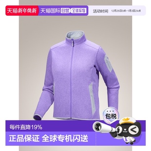 加拿大直邮始祖鸟Fleece Cardigan女户外抓绒外套 Covert