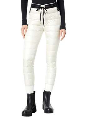 自营Women's Holden Hybrid Puffer Down Joggers  White Stretch