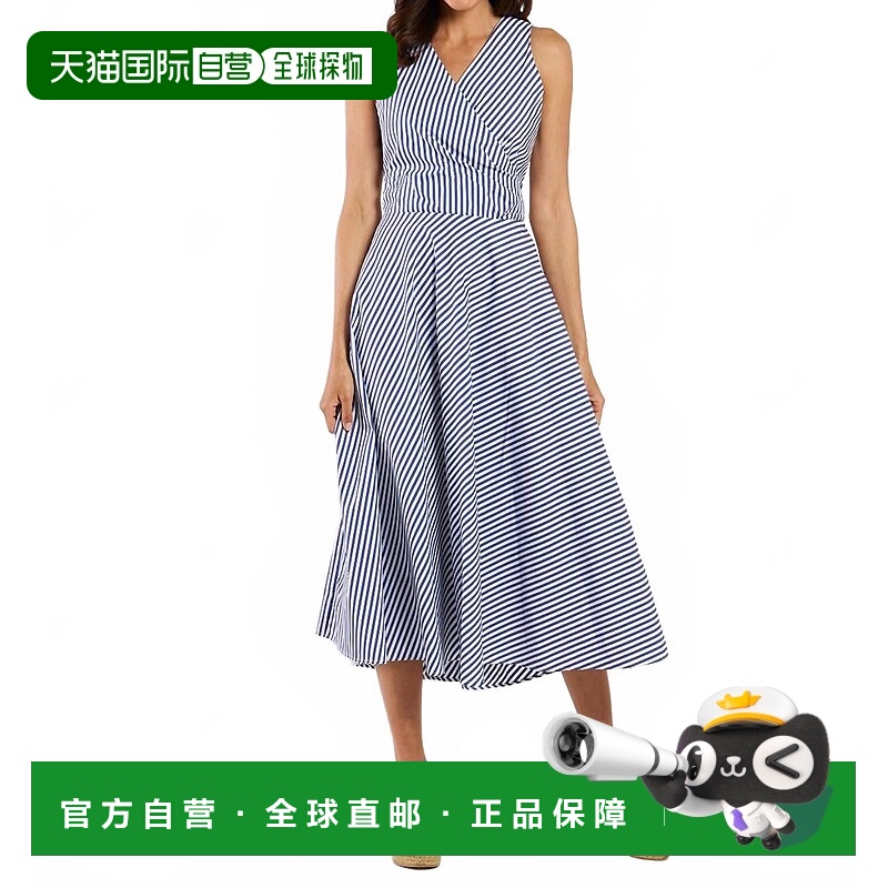 自营jude connallyEaston Shirting Dress In Cotton Stripe Navy