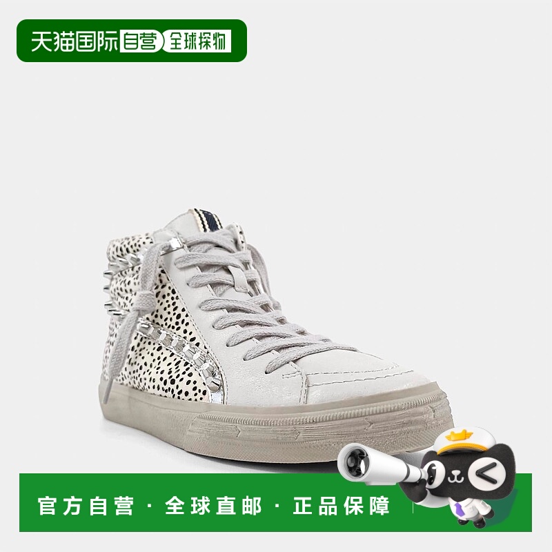 自营 shu shop女式Roxie斑点运动鞋，黑白-黑白 美国奥莱直发