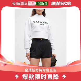 运动衫 长袖 连帽 圆领套头套头衫 美国直邮 balmain 女士