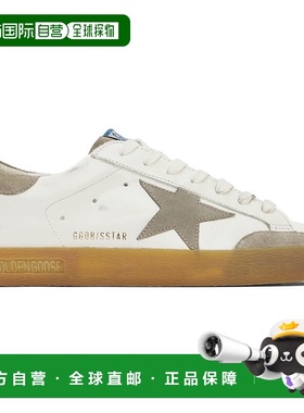 1h可退 香港直邮潮奢 GOLDEN GOOSE 男士 白色 Super-Star Classi