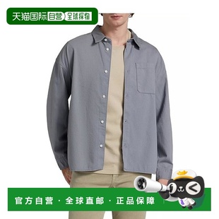 美国直邮 牛仔潮流时尚 frame 衬衫 休闲舒适百搭 男士 1h可退