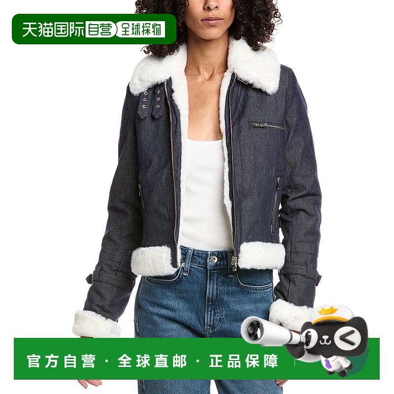自营Generation Love Jude Denim Combo Jacket - blue 美国奥莱