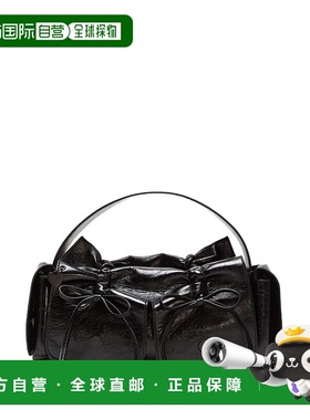 1h可退 香港直邮潮奢 Acne Studios 艾克妮 女士 黑色多袋手提包