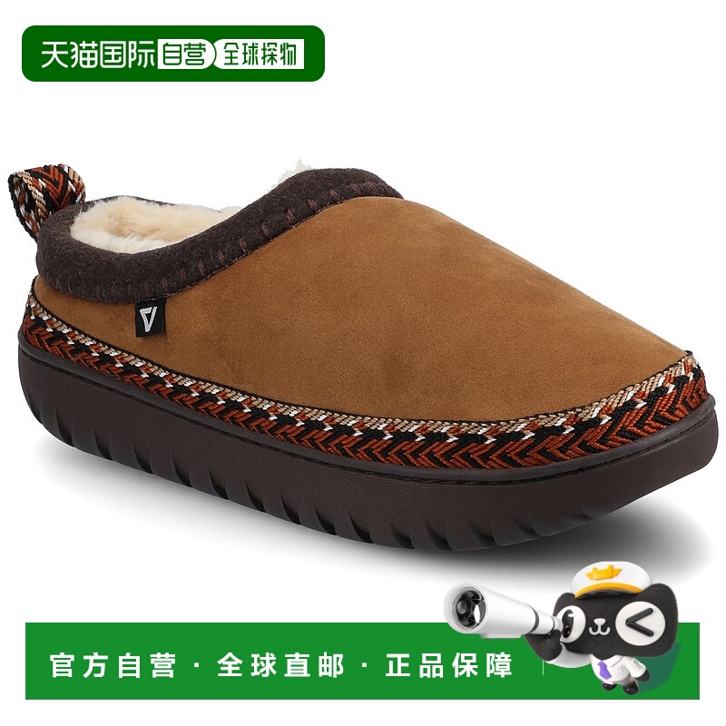 自营vance co.Vance Mens Weller Shearling Clog Slipper - ches