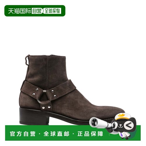 自营premiataAnkle Boots with Side Zip - black 美国奥莱直发