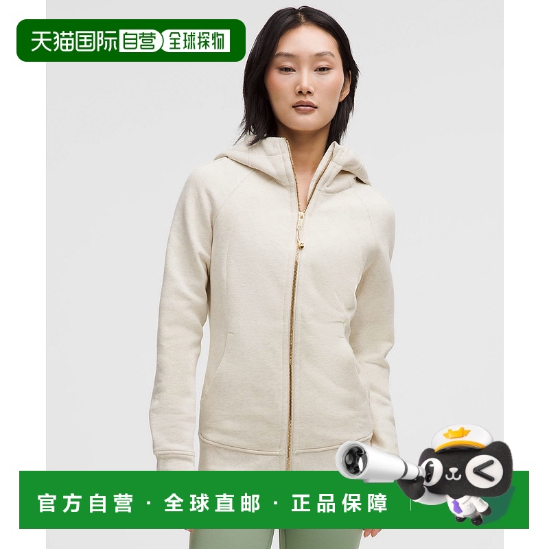 自营 潮奢 Lululemon 女士 | 防水面料全拉链式带帽卫新款连帽