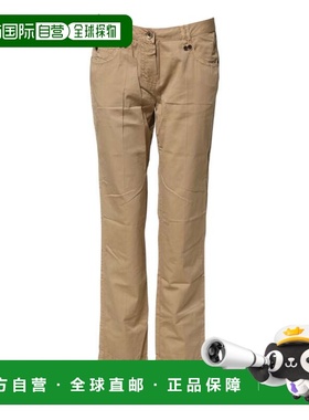 自营PLEIN SUD Straight Cotton Stretch Chino Women's Pants -