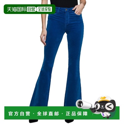 自营L'AGENCE Marty High-Rise Flare Jean Teal Jean - blue 美