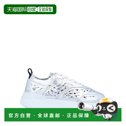 自营Tod's Contrast Engraved Sneakers - gray 美国奥莱直发