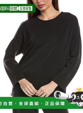 自营 Natori Anywhere 坡跟上衣 - 黑色 美国奥莱直发家居服