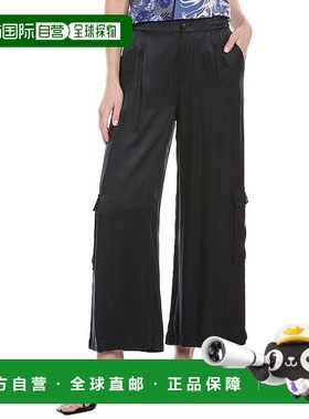 自营 Johnny Was 小码褶皱套脚裤 - 黑色 美国奥莱直发休闲裤女裤
