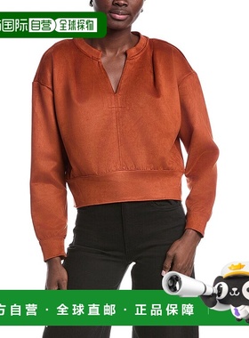 自营Kenneth Cole Microsuede Scuba Jacket - brown 美国奥莱直